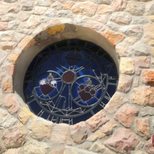st raphaels sanctuary, window from outside